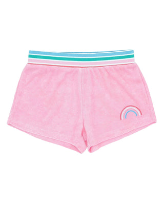 Feather 4 Arrow Rivi Terry Shorts - Fairy Tale Pink