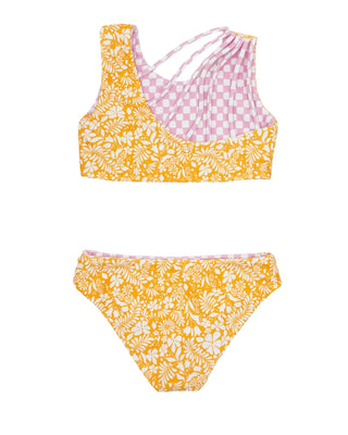 Feather 4 Arrow Golden Sun Reversible Bikini