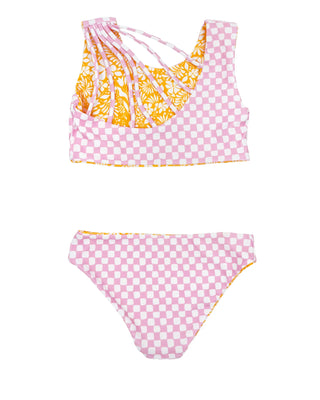 Feather 4 Arrow Golden Sun Reversible Bikini
