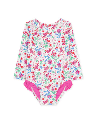 F4A Coastal Cutie Surf Suit Rashguard - Seabreeze
