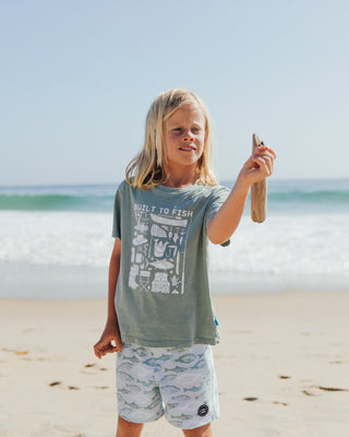 Feather 4 Arrow Sage Classic Boardshort - Fresh Catch