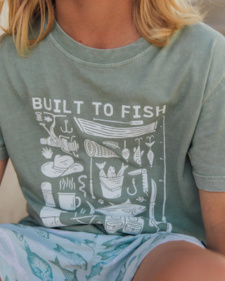 Feather 4 Arrow Vintage Tee - Fishing Adventure