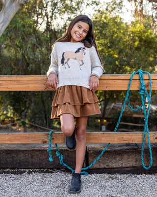 Alex Skirt - Saddle