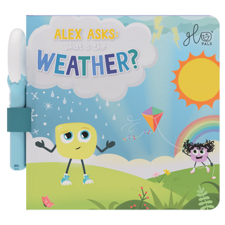 Glo Pals Light-Up Book - Alex Asks: What is the Weather?