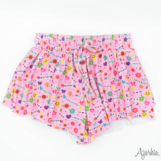 Azarhia Butterfly Shorts - Friendship Bracelet