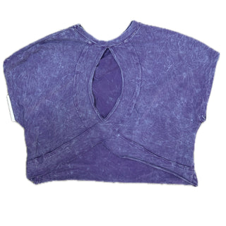 Mineral Crossback Top- Purple