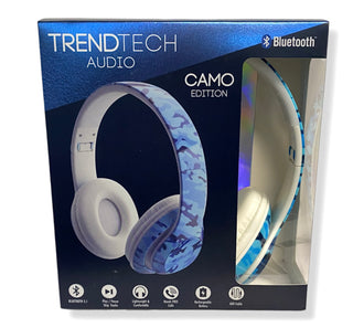 U Speakers Kids Over Ear Wireless Headphones - Blue Camo