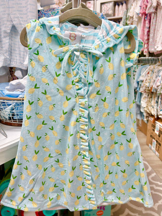 Swoon Baby Reversible Lemon Cover Up