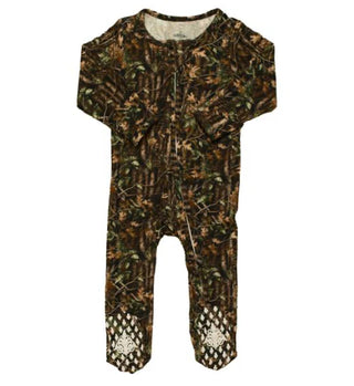 Belle Cher Oak Camo Romper