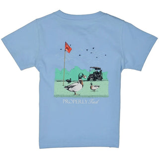 Properly Tied Fowl Play SS Light Blue