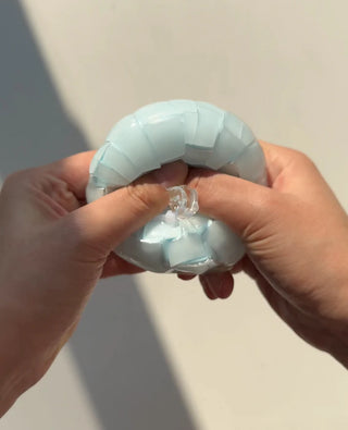 Crispy Wax Covered Handmade Ball Squishy (Various Solid Colors)