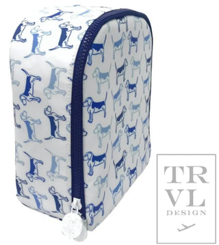 TRVL Bring It Insulated Lunch Bag - Blue Puppy Love