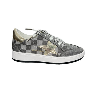 Vintage Havana Alaia Checkered Black/Gray Sneaker