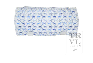 TRVL Rest Up! Nap Mat - Blue Puppy Love