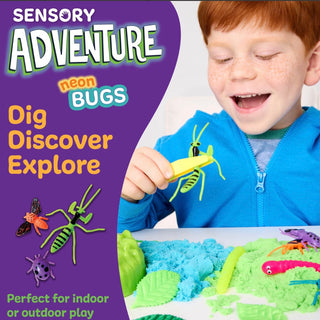 Sensory Adventure Neon Bugs