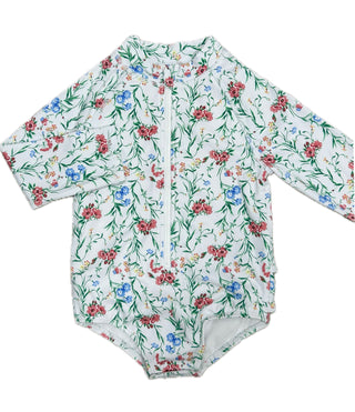 Janie + Jack Multicolor Floral Rashguard