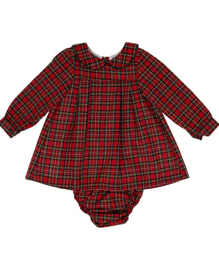 The Oaks Red Tartan Plaid Ava Dress with Bloomers