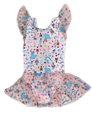 Girl Power Nutcracker Skirted Leotard