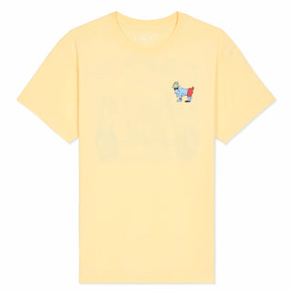 GOAT USA Chuck's Gym T-Shirt: Banana Cream