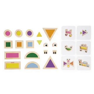 Janod  Sensory Game - Translucent Blocks