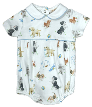 Baby Club Chic Doggie park Bubble w/round collar