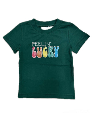 Blended Spirit Green Feelin' Lucky Tee