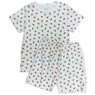 La Petit Em Shortie PJ Set - Crawfish