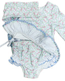 Swoon Baby 2pc Swimsuit Floral Vines