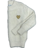 Girl Knitted Sweater w/ Heart
