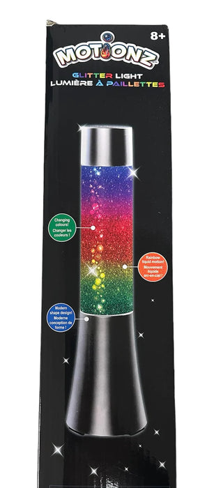 Motionz Rainbow Glitter Lamp