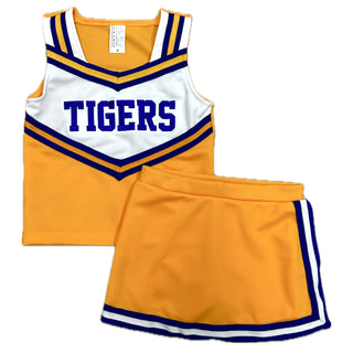Gold Tigers Cheer 2Pc Uniform