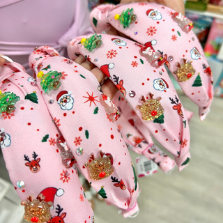 Bari Lynn Christmas Charm Knot Headband - view 2