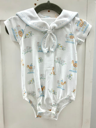Baby Club Chic Noah’s Ark Sailor Collar Bubble