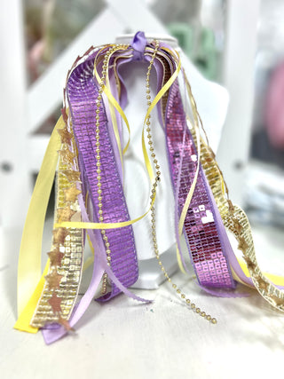 PonyTail Streamer-Lavender Tiger Spirit