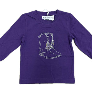 Blended Spirit Mardi Gras Marching Boot Long Sleeve - Purple