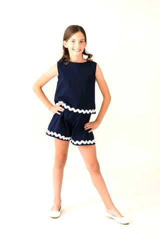 Reagan Ric Rac Set - Northport Navy