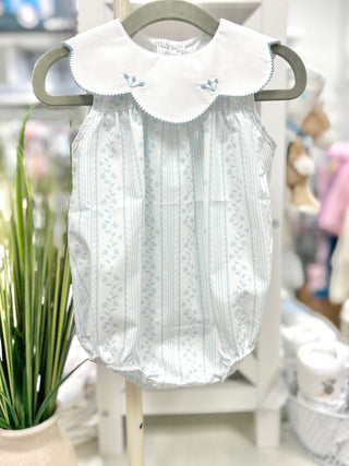 Baby Blessing's Scalloped Blue Aria Bubble