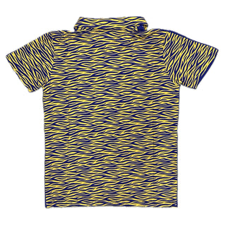 Belle Cher Tiger Striped Polo