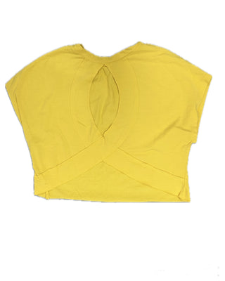 Mineral Crossback Top- Yellow