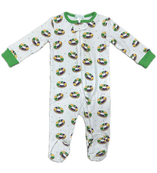 La Luna King Cake PJ Footie