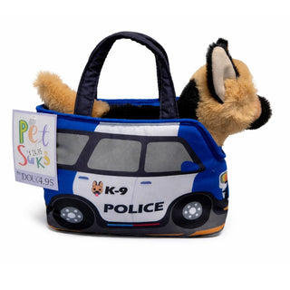 Sassy Pet Sak -  Police Car w/ German Sheperd