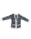 Design History Winter White Combo Cardigan