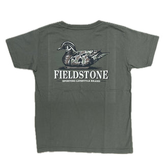 Fieldstone Youth Vintage Camo Decoy T-Shirt