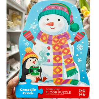 Crocodile Creek 24Pc Puzzle - Snow Day
