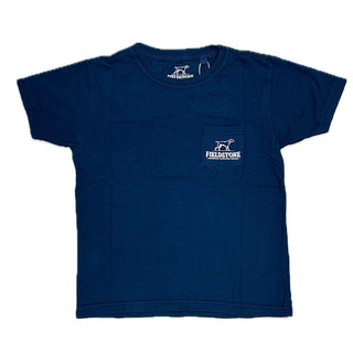 Fieldstone Youth Laid Out Shirt Navy