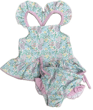 Swoon Baby Pastel Floral 2pc Swimsuit
