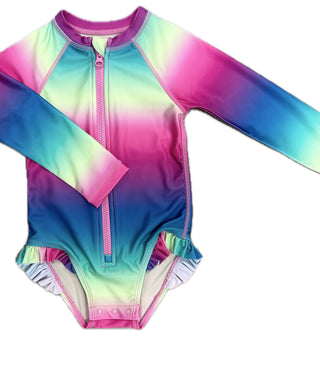 Tea Collection Rash Guard Baby Swim Set - Rio de Janeiro Rainbow