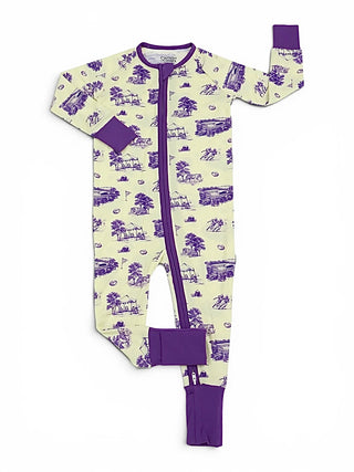 Southern Slumber Tiger Tolie Double Zipper Bamboo Sleeper