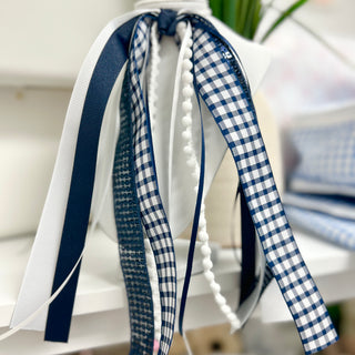 School Ribbon Strip Pony Tail Streamer