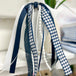 Navy & White Check